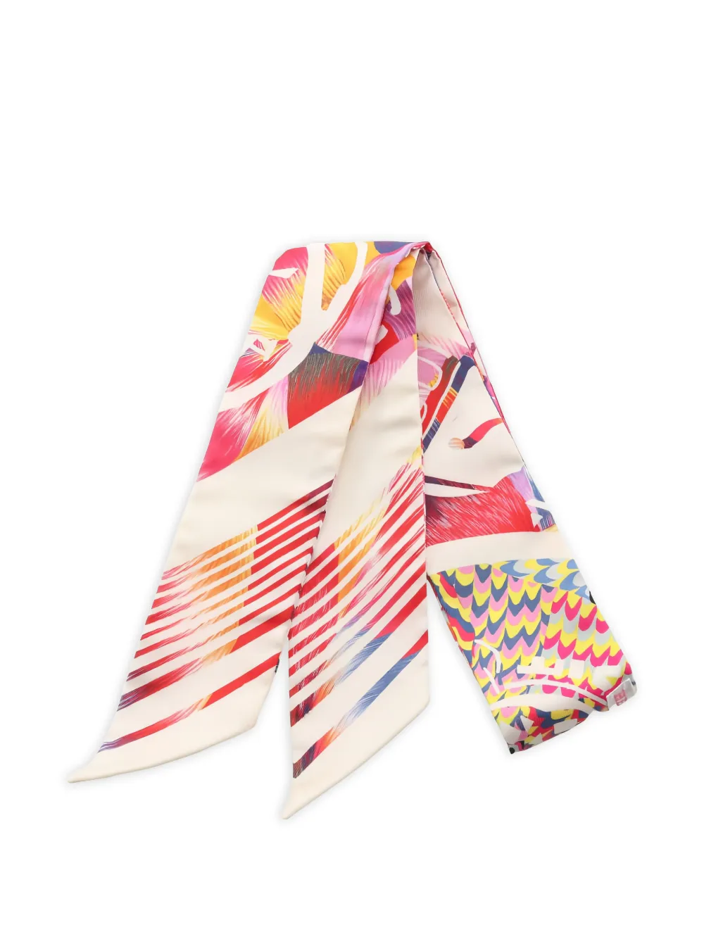 Hermès Pre-Owned Foulard con stampa anni 2020 - Toni neutri
