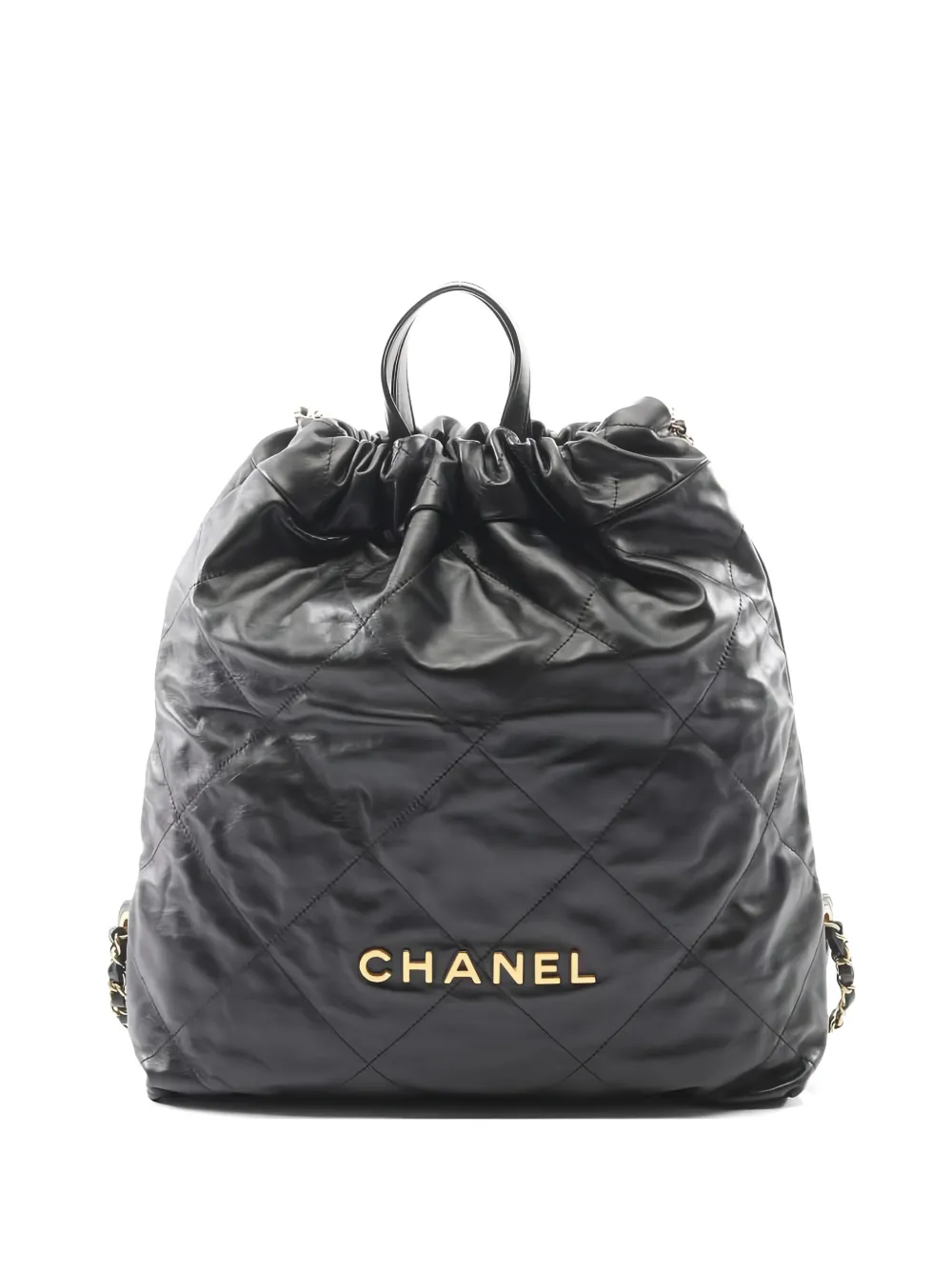 CHANEL Pre-Owned 2021 quilted leather backpack - Nero