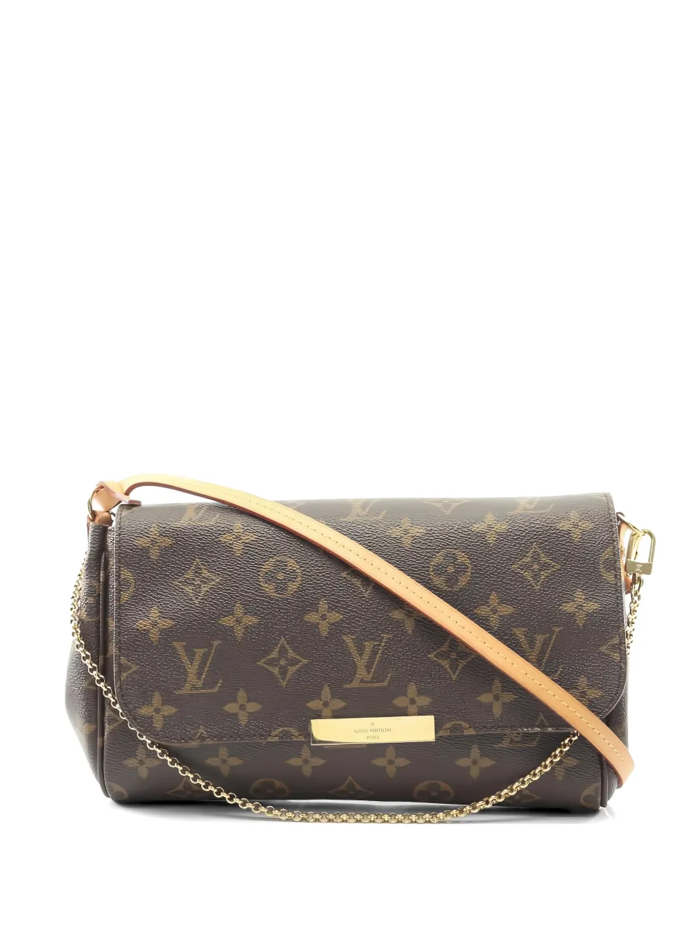 Louis Vuitton Pre-Owned 2015 Monogram chain handbag - Marrone