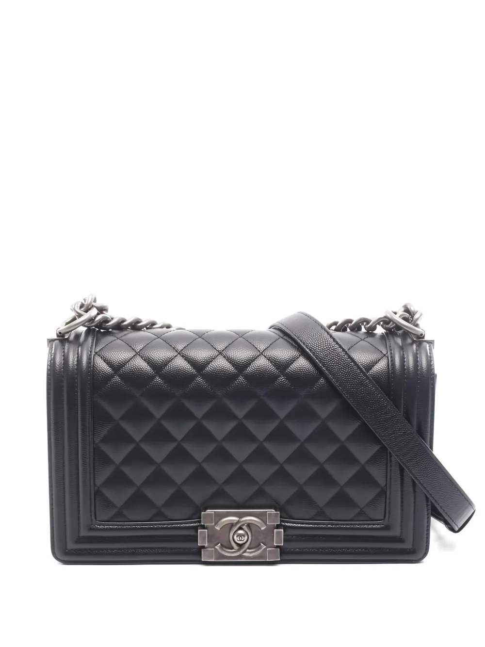 CHANEL Pre-Owned 2021s chain crossbody bag - Nero