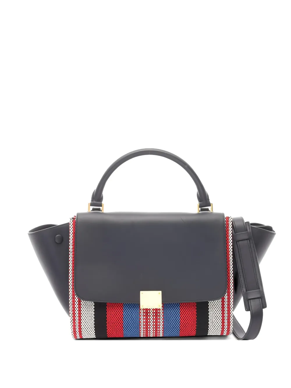 Celine Pre-Owned Trapeze leather handbag - Blu