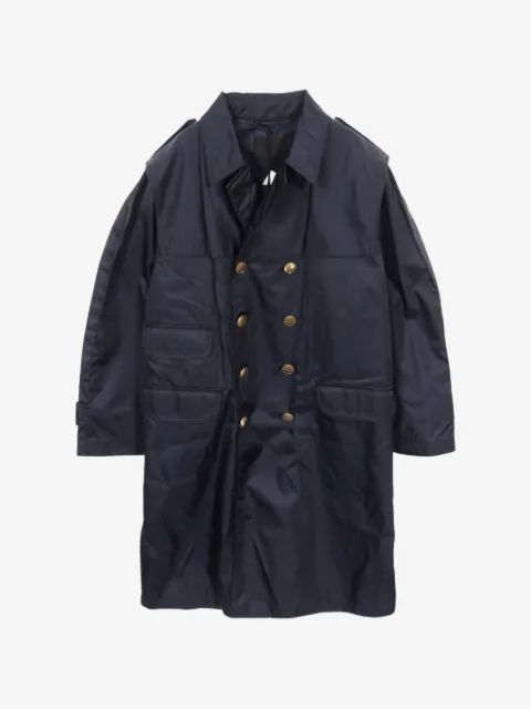 Prada Pre-Owned Re-Nylon double-breasted trench coat