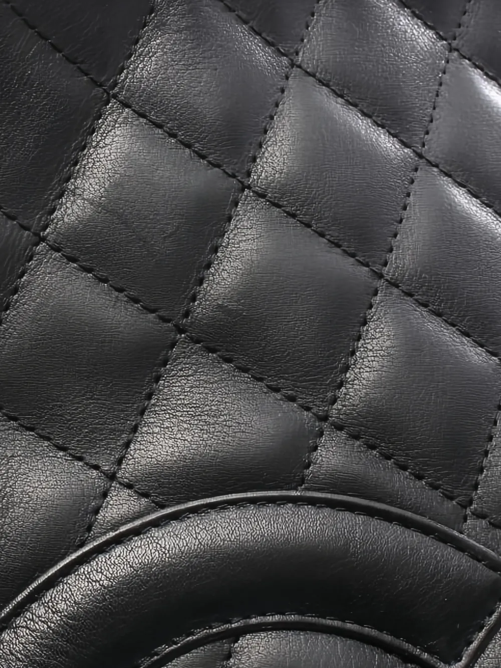 2004-2005 Cambon Quilted Leather Shoulder Bag