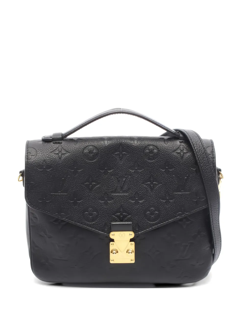 Louis Vuitton Pre-Owned 2017 MM Metis monogram shoulder bag - Nero