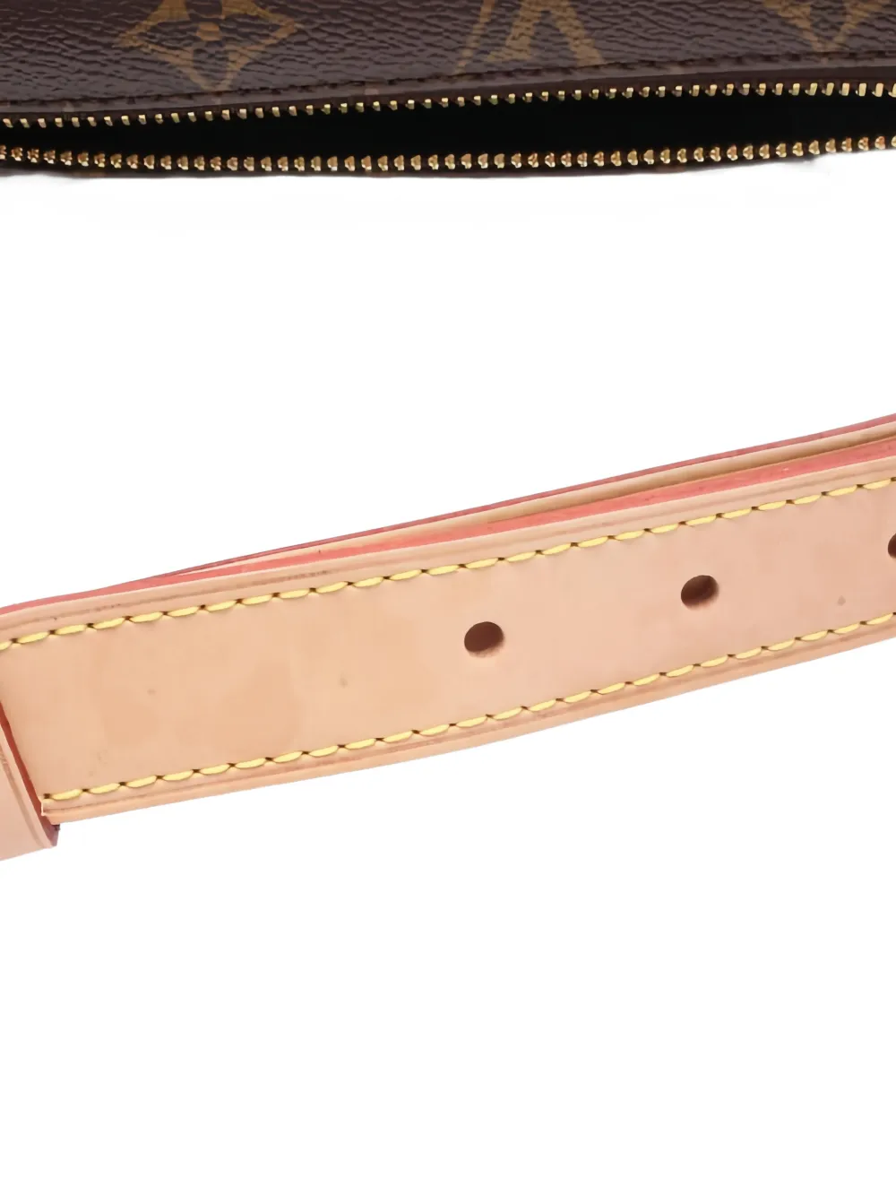 Louis Vuitton Pre-Owned 2021 heuptas met monogram Bruin