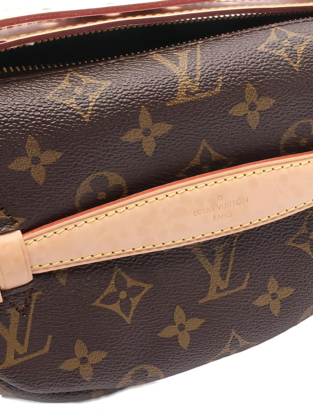 Louis Vuitton Pre-Owned 2021 heuptas met monogram Bruin