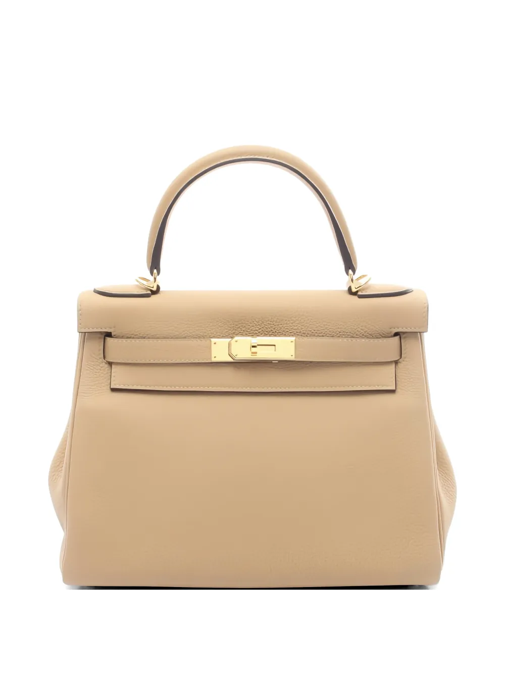 Hermès Pre-Owned 2025 28 Kelly leather tote bag - Toni neutri