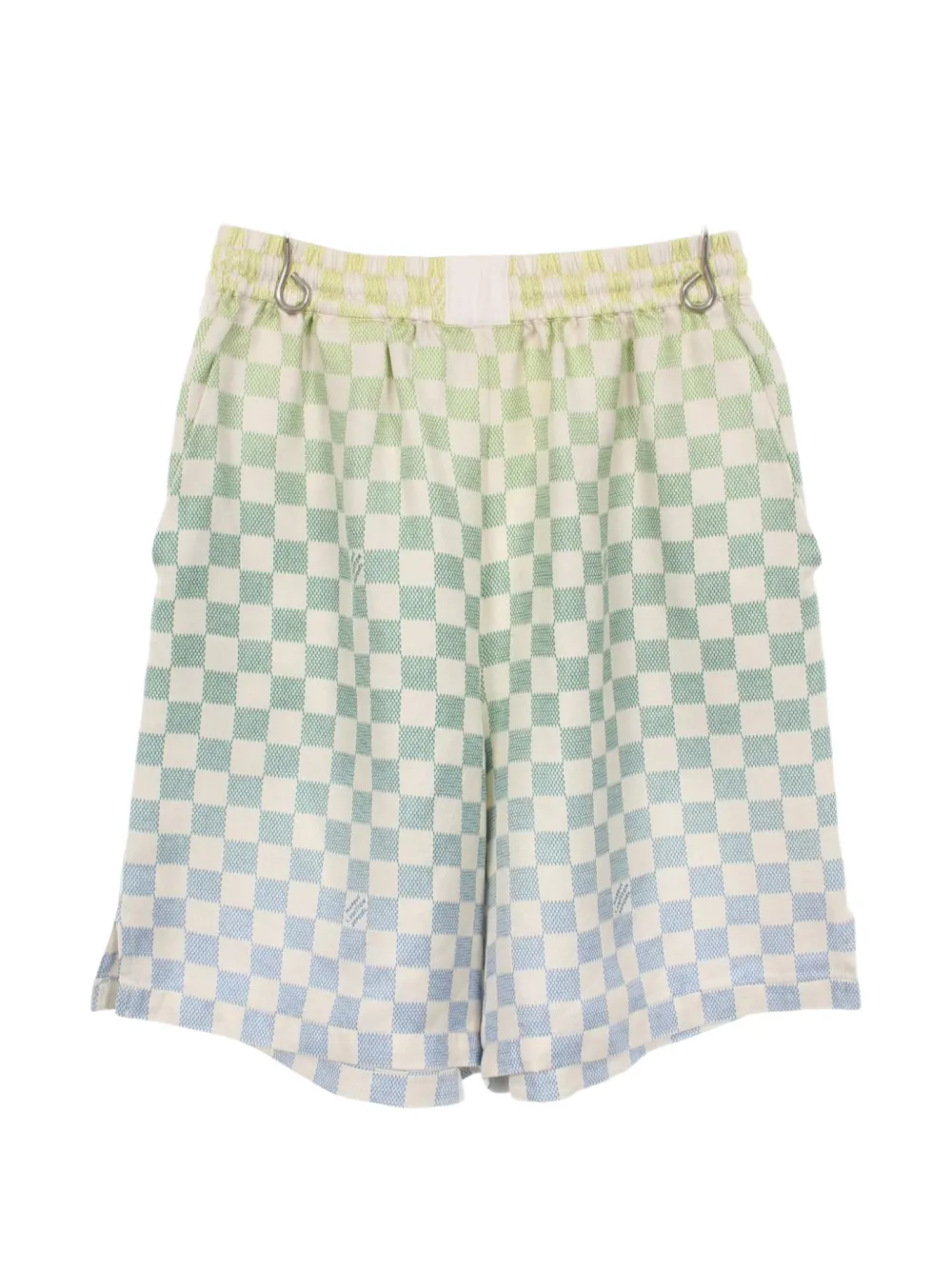 Louis Vuitton Pre-Owned 2000s printed silk shorts - White