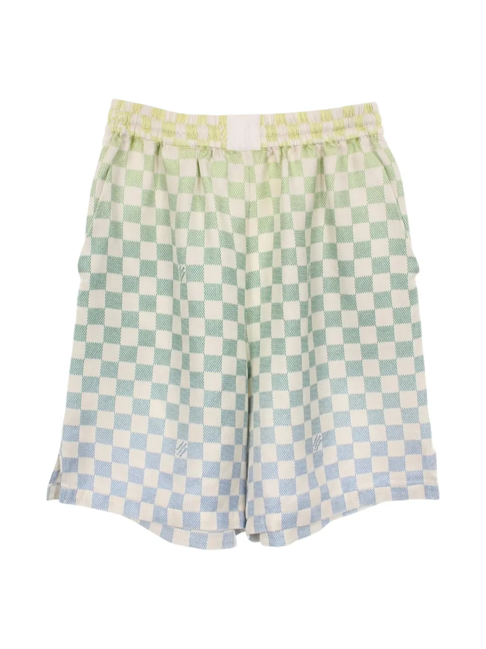 Louis Vuitton Pre-Owned 2000s printed silk shorts - Bianco