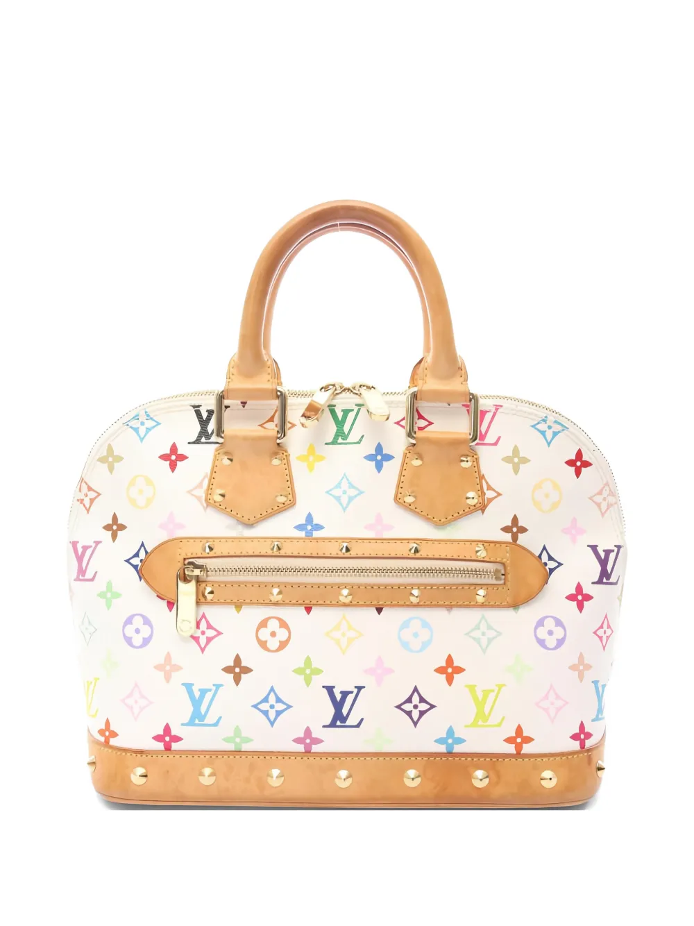 Louis Vuitton Pre-Owned 2003 monogram leather handbag - Bianco
