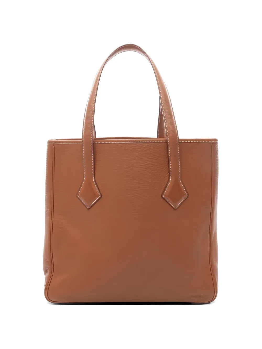 Hermès Pre-Owned 2006 32 Victoria II Cabas leather tote bag - Marrone