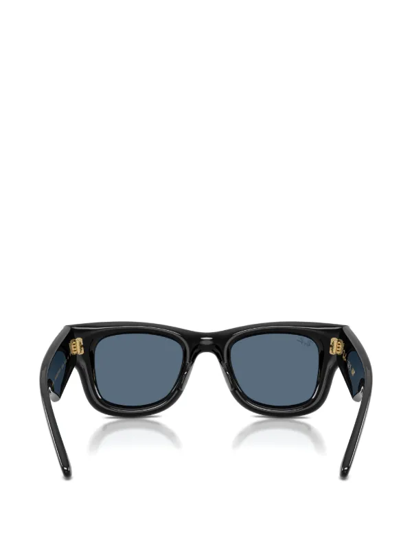 Ray-Ban Wayfarer Puffer Sunglasses | Black | FARFETCH