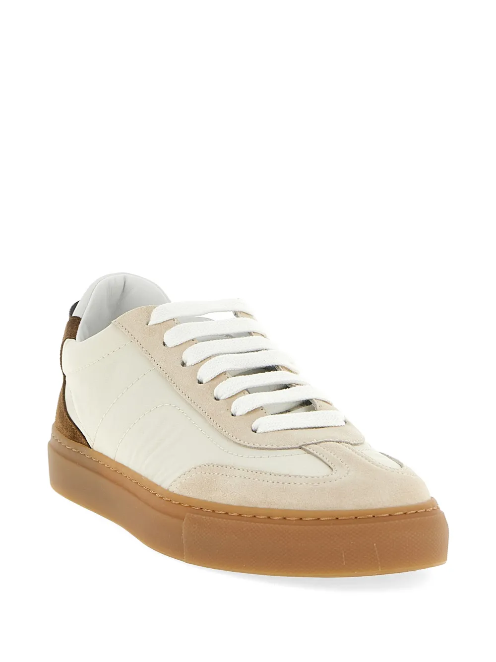 Brunello Cucinelli Precious sneakers met lusdetail Beige