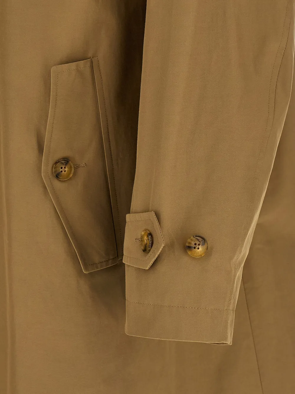  Baracuta Flap-pocket Buttoned Coat - Neutrals 