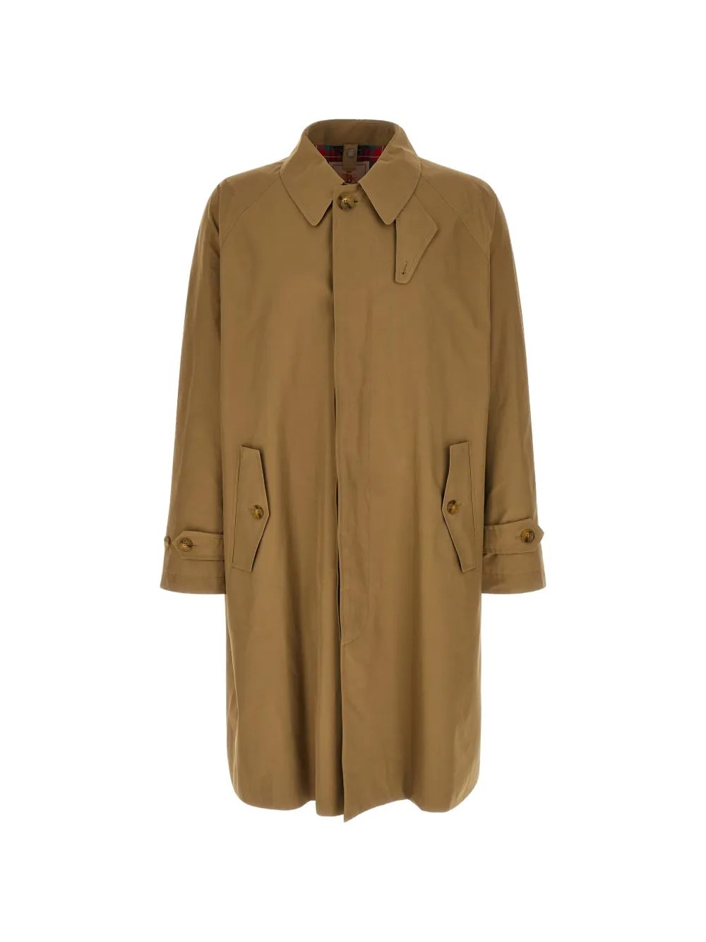 Baracuta flap-pocket buttoned coat - Neutrals