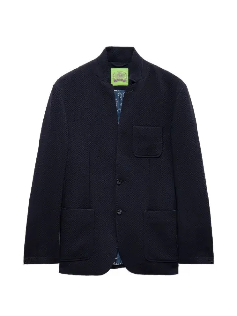 Shanghai Tang button-herringbone jacket