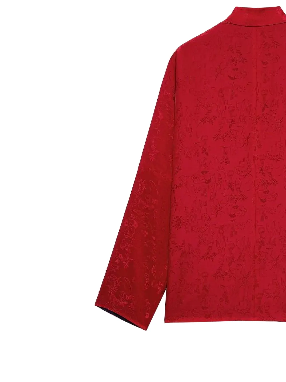  Shanghai Tang Reversible Floral Jacket - Red 