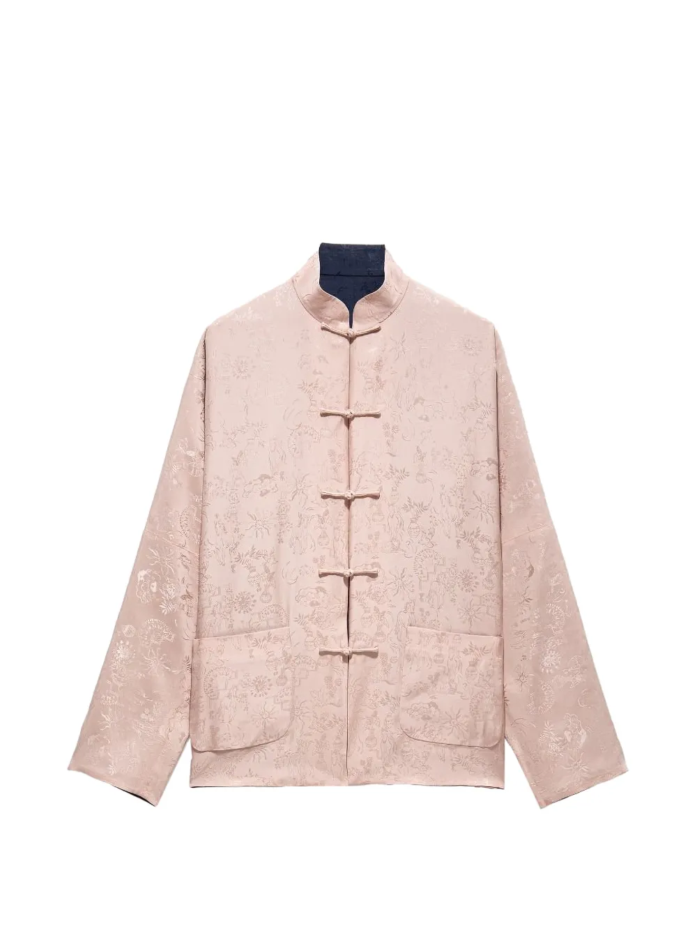  Shanghai Tang Reversible Floral Jacket - Blue 