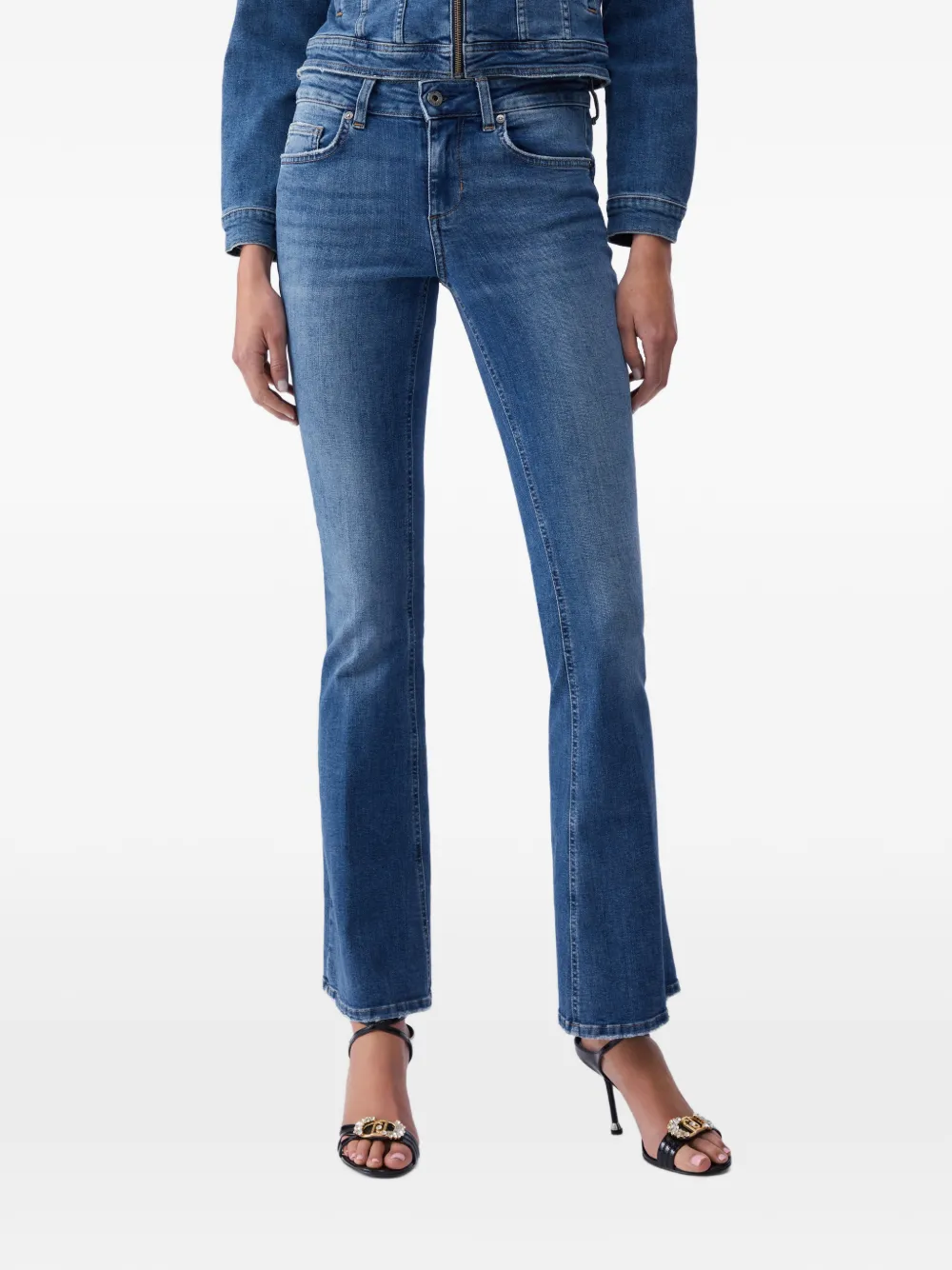  Liu Jo Belt-loop Pocket Jeans - Blue 