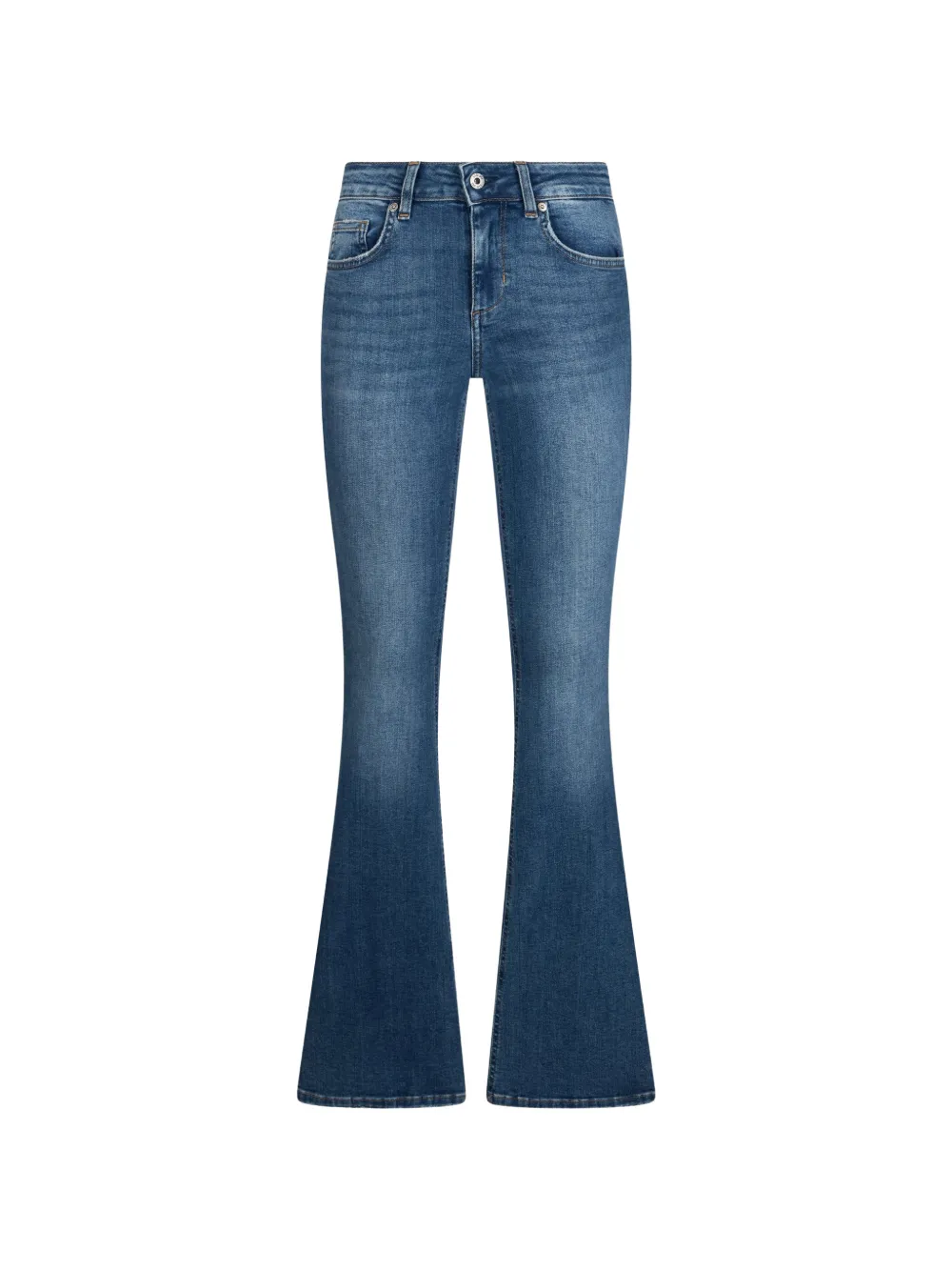 LIU JO belt-loop pocket jeans - Blu