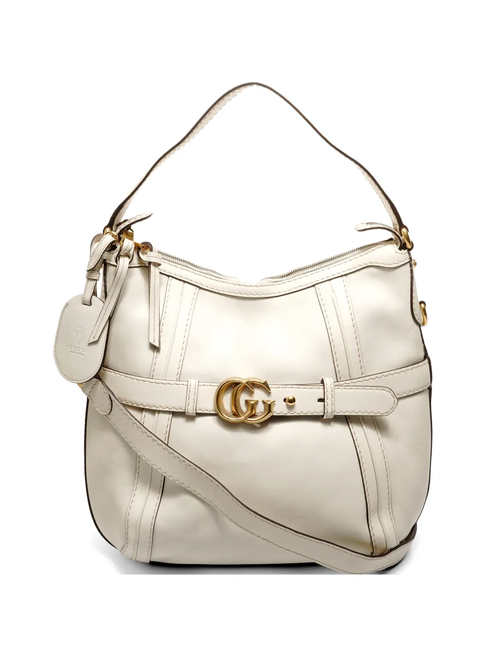 Gucci Pre-Owned 2010-2025 GG-buckle tote bag - Toni neutri