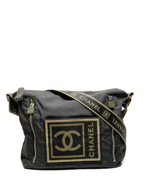 CHANEL Pre-Owned 2005-2006 logo-patch messenger bag