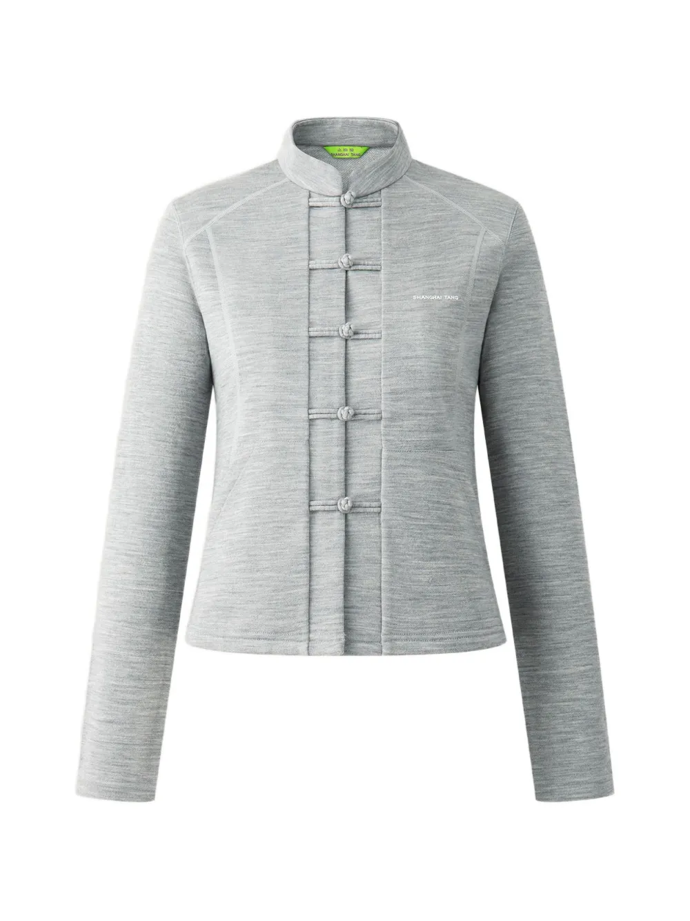 Shanghai Tang Jacke mit Knotendetail - Grau