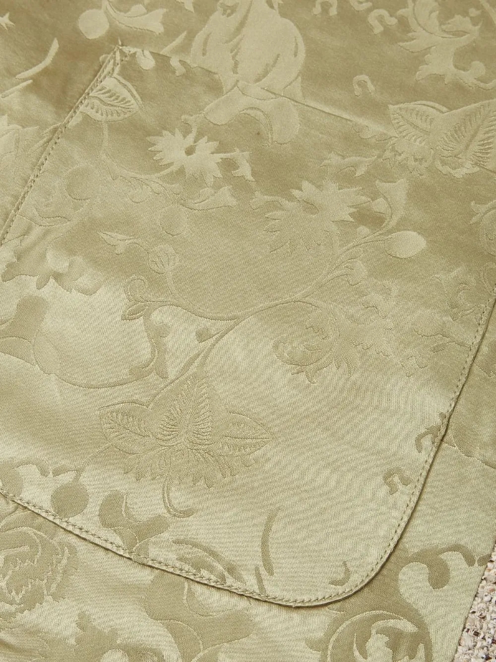 Shanghai Tang Jack met houtje touwtje sluiting Beige