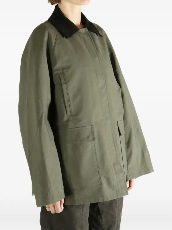 TOTEME Summer Country Jacket | Green | FARFETCH CA
