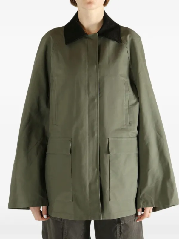 TOTEME Summer Country Jacket | Green | FARFETCH CA