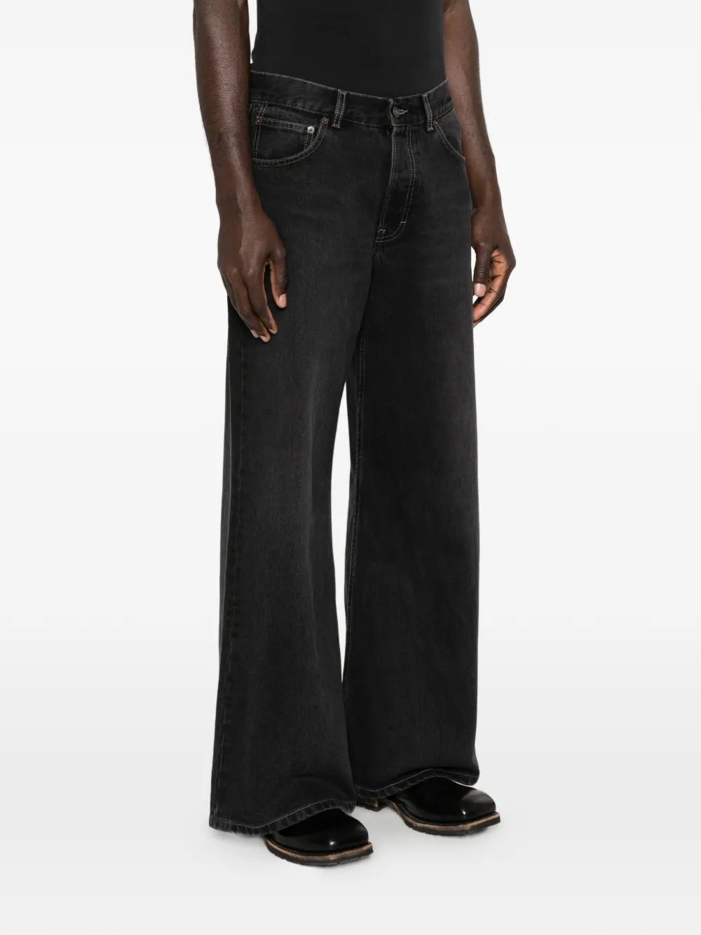 Jeanerica Gion Buttoned Jeans - Black 