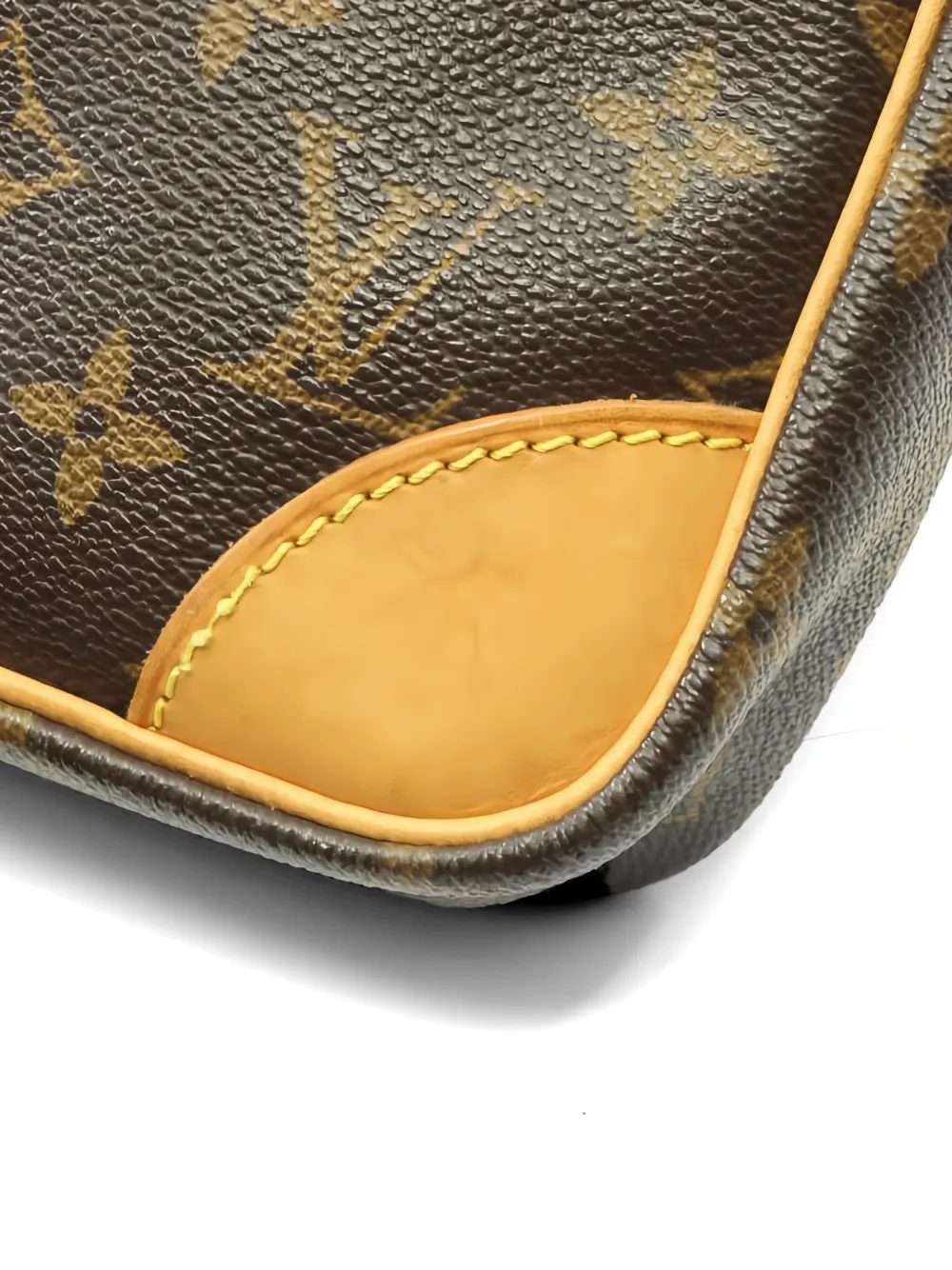 Louis Vuitton Pre-Owned 2003 Danube canvas mini-schoudertas met monogram Bruin