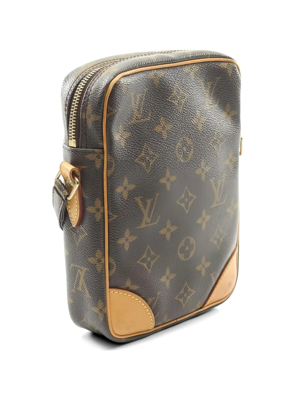 Louis Vuitton Pre-owned 2003 Mini Danube Monogram Canvas Shoulder Bag - Brown 