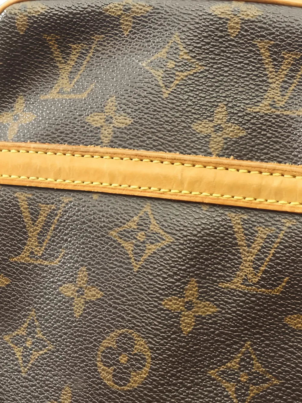 Louis Vuitton Pre-Owned 2003 Danube canvas mini-schoudertas met monogram Bruin