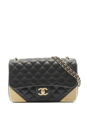 CHANEL Pre-Owned 1998 キルティング ハンドバッグ | ブラック