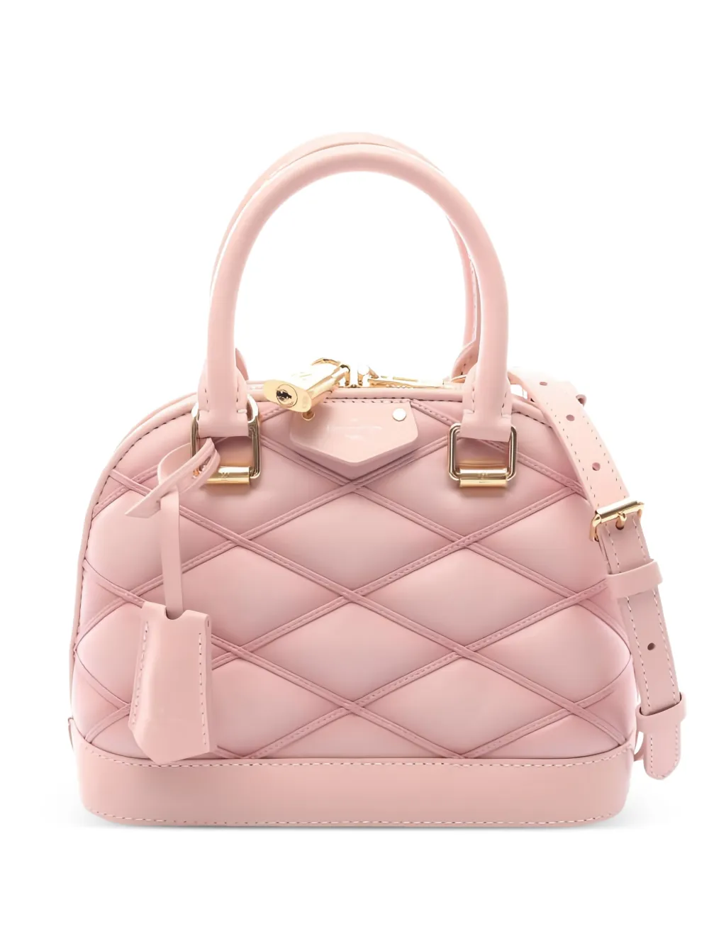 Louis Vuitton Pre-Owned 2021 quilted leather mini bag - Rosa