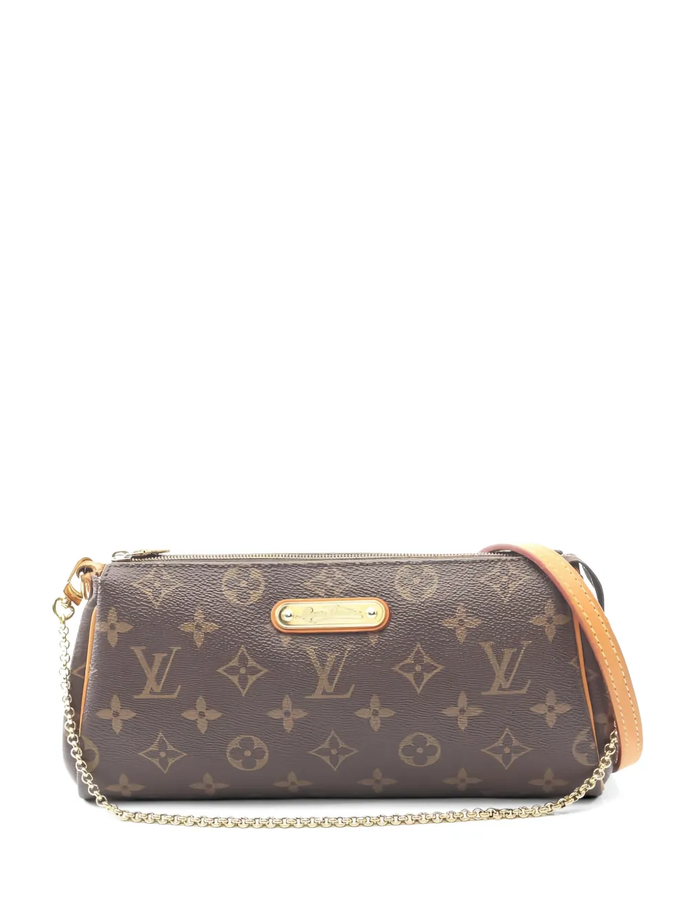 Louis Vuitton Pre-Owned 2015 monogram chain mini shoulder bag - Marrone