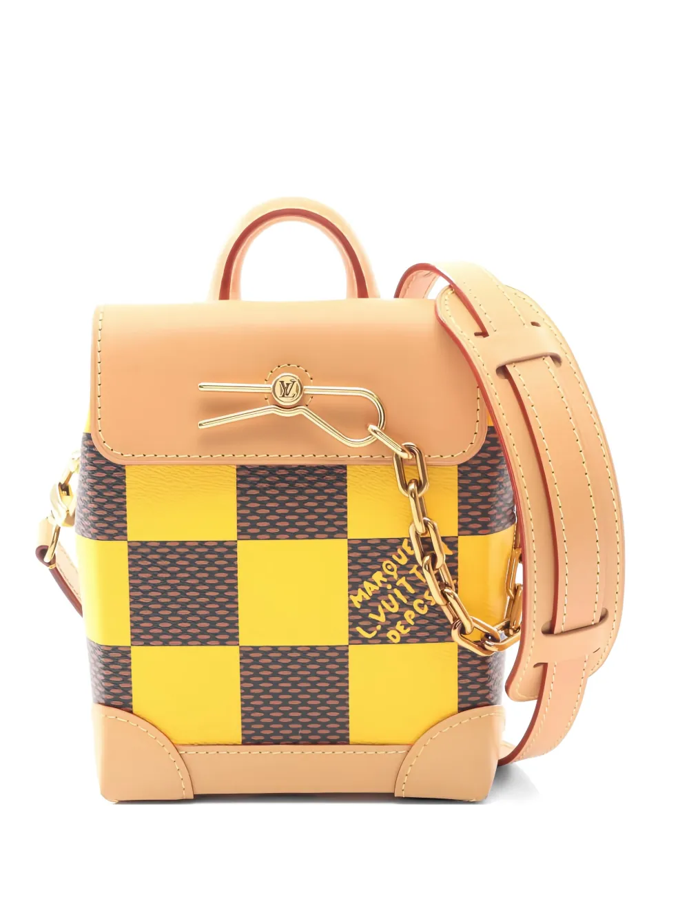 Louis Vuitton Pre-Owned 2021 Nano Steamer shoulder bag - Braun