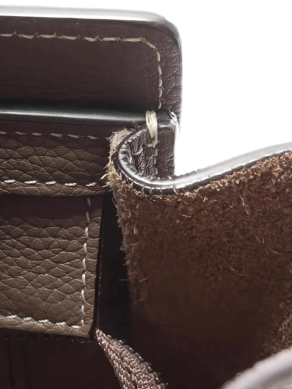 2010s Nano Luggage Leather Handbag