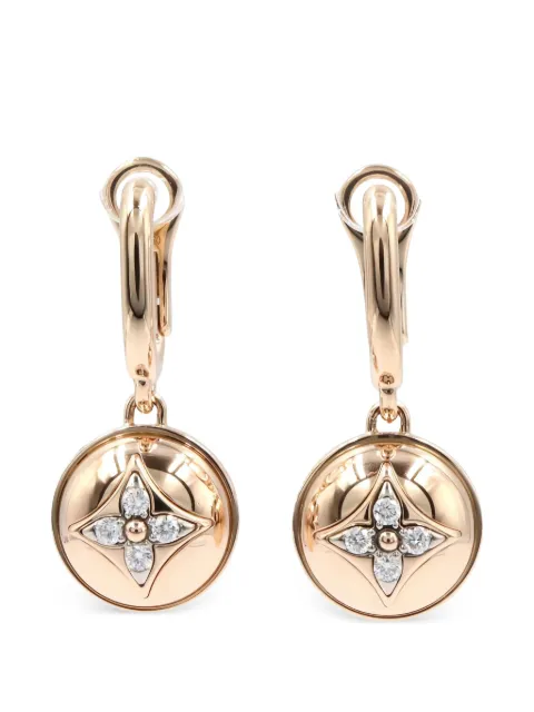 Louis Vuitton Pre-Owned 2010s B Blossom diamond earrings