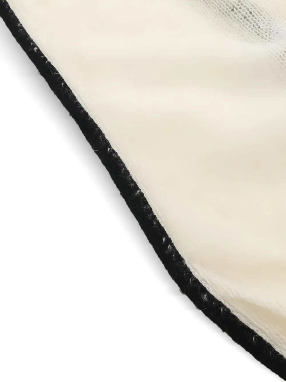 Chanel Pre-owned 1986-1988 Cc-detail Shawl in Neutrals, view 2