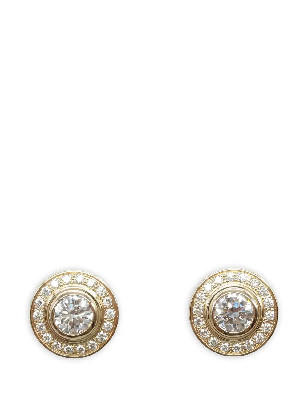 Cartier 10s Damour diamond earrings - Oro