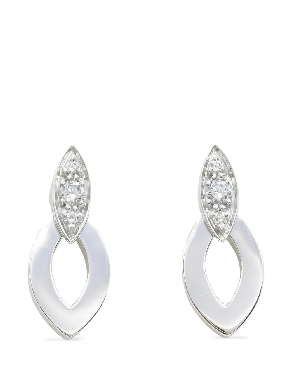 Cartier 2010s Diadea diamond earrings - Argento