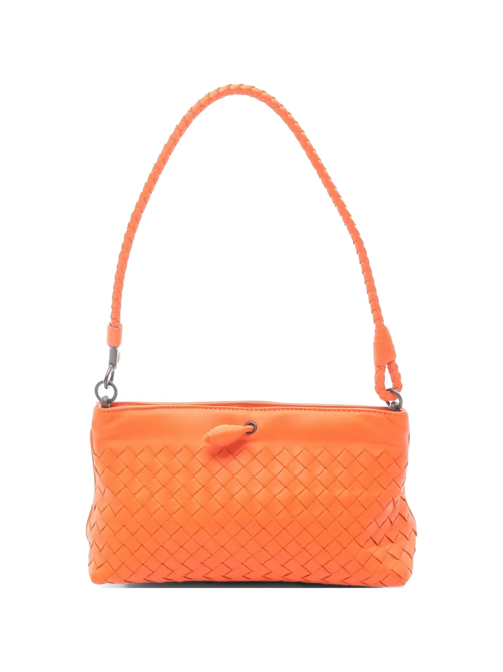 Bottega Veneta Pre-Owned 2010s Intrecciato shoulder bag - Arancione