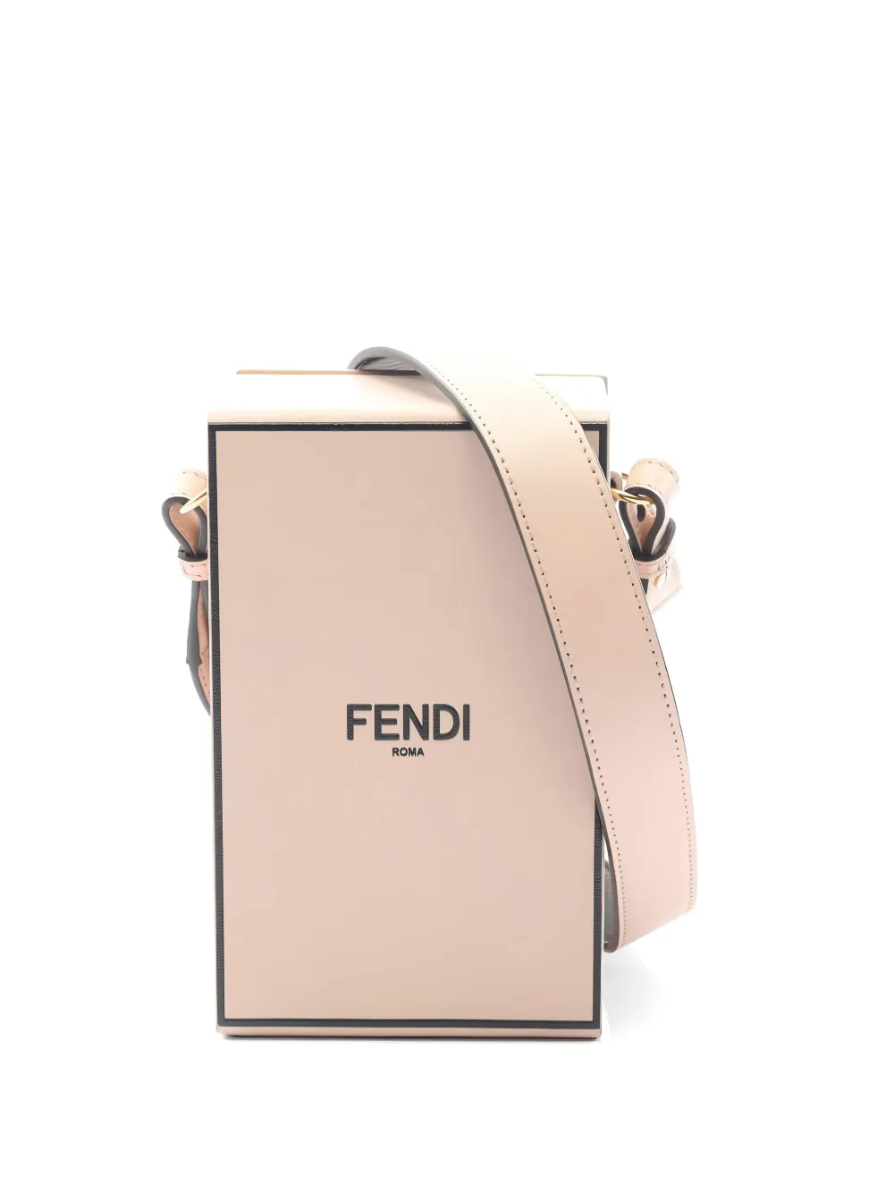 Fendi Pre-Owned 2010s Box shoulder bag - Toni neutri