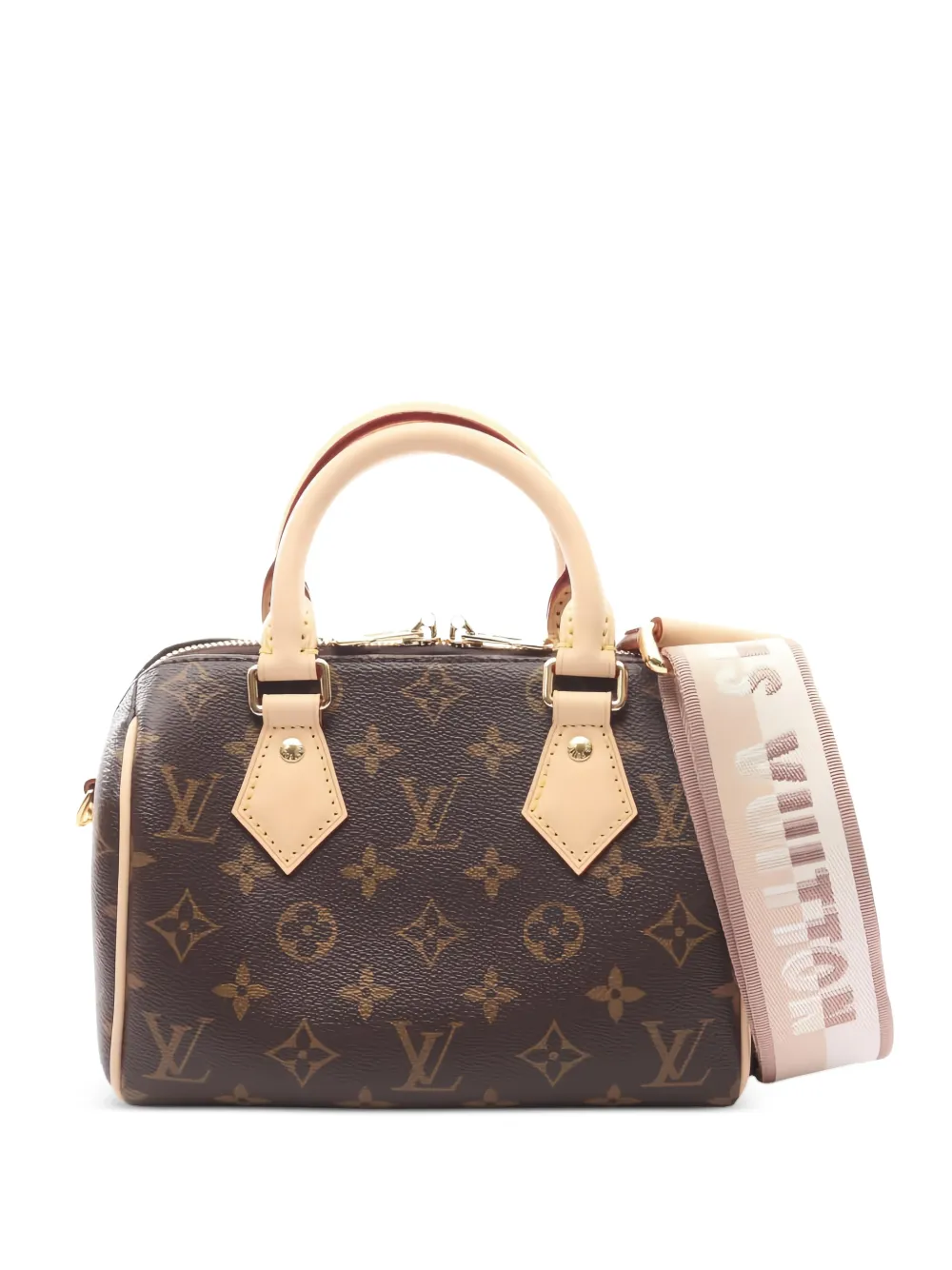 Louis Vuitton Pre-Owned 2020s 20 Speedy Bandoulière Monogram tote bag - Marrone