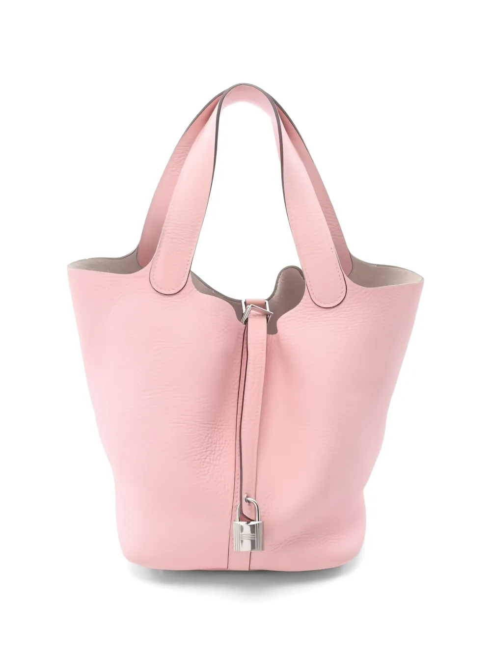 Hermès Pre-Owned 2015 leather lock handbag - Rosa