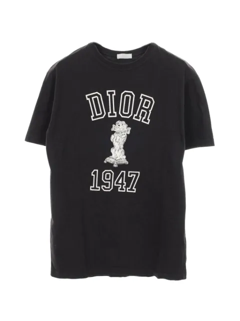 Christian Dior Pre-Owned 2000s logo-print cotton T-shirt