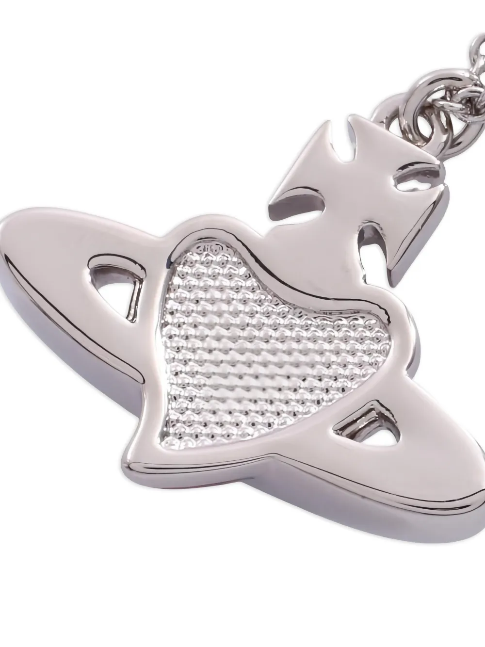 Vivienne Westwood Pre-Owned 2020s Diamante Heart Orb Necklace