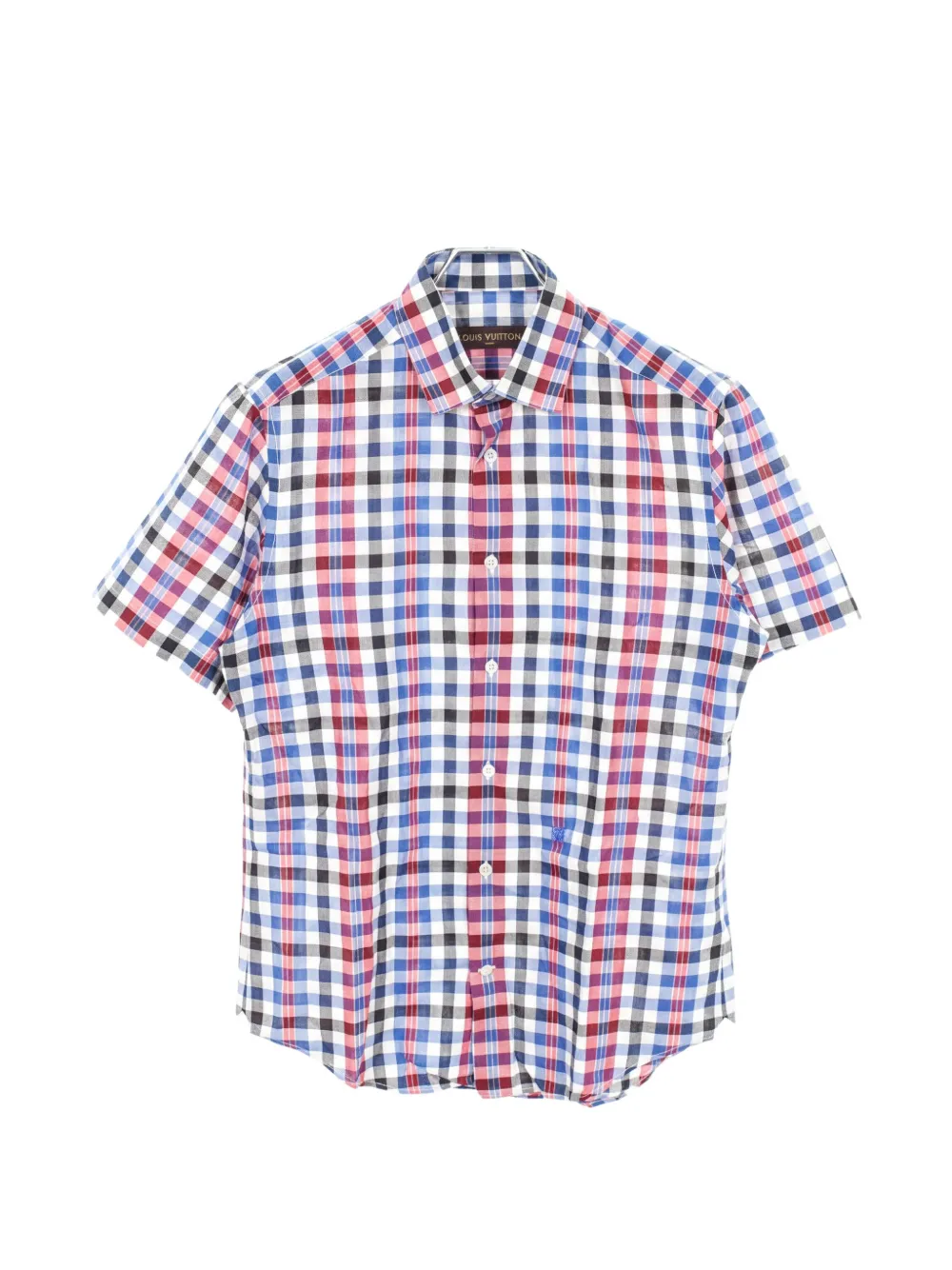 Louis Vuitton Pre-Owned Camicia a quadri anni 2010 - Blu